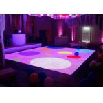 High Brightness Epistar Chip Light-Up Dance Floor for End Functions and Celebrations for sale