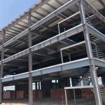 Economical Steel Structure Construction Prefabricated Steel Frame Commercial Building for sale