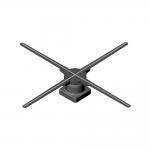 Movable 3D Hologram Fan Display Projector Wall Mounted Digital Signage 42cm for sale