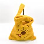 Embroidered Girls Plush Shopping Bag For Winter for sale