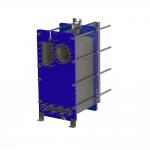 Gasket Plate Heat Exchanger Stainless Steel Plate Heat Exchanger Evaporator for sale