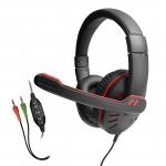 20Hz Stereo Gaming Headset With Mic  3.5MM Sound Detachable Headphone For Call Center for sale