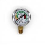 0-10kg/Cm³ LPG Manometer Gauge Silver LPG Gas Pressure Meter IP65