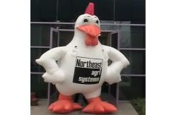China CE outdoor lovely inflatable chickin man model, animal character inflatables supplier