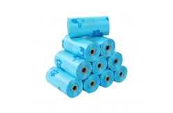 China Pet Garbage Bag Biodegradable Materials Poop Pickup Dog Poop Bag Capsule Dispenser supplier