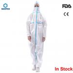Breathable Disposable Protective Suit , Disposable Coverall Suit  Moisture Proof for sale