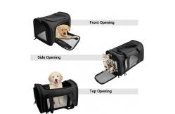 China 17in 11.2in Dog Carrier Backpack Airline Approved Machine Washed supplier