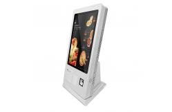China Automatic Self Ordering Kiosk QR Scanner Payment Self Check In Kiosk supplier