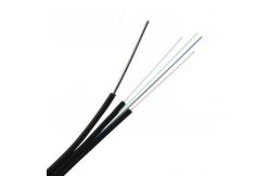 China GJYXCH Self Supporting FTTH Drop Cable Single Mode With Steel Wire supplier