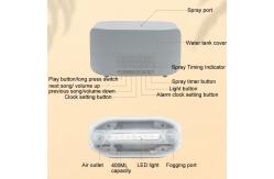China HOMEFISH 400ml Bluetooth Alarm Clock Aroma Diffuser Ultrasonic Smart Humidifier  DC 24V supplier