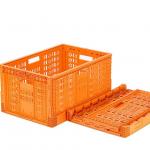 Garden Collapsible Plastic Crate Load Capacity 50kg for Agricultural Irrigation System for sale