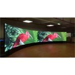 Smart P3.91 Curved Video Wall Displays Soft Modules For Indoors