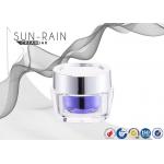 SR-2393A Plastic Cosmetic Jars , ABS / PE / PP / Acrylic cosmetic containers and jars for sale