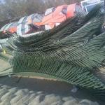 Q235 Artificial Bionic Pine Tree Steel Monopole Tower 50m