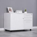 WT Lock 0.3CBM Metal Mobile Pedestal 3 Drawers