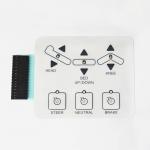 DC 12V Membrane Panel Switches For Automotive Medical Industrial for sale