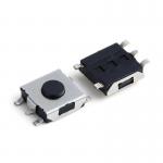 SMD 5 Pins Black Button Tact Tactile Switch 6.2x6.2x2.5-4.0H for sale