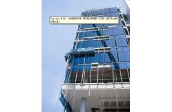 China Aluminum Curtain Wall Profile For Construction , Mill Finished / Powder Painted / Anodized supplier