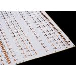 Double Sided COB PCB White Film FPCB For 2835 LED Strip Flexible Circuit Board for sale