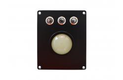 China IP67 Vandal Proof Trackball Pointing Device Backlight Wired Trackball Mouse supplier