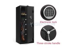 China Heavy Gauge Steel Gun Safe Box Solid Steel Heavy Duty Fireproof Protection supplier