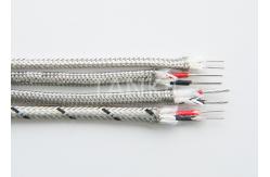 China 26AWG - 36AWG Thermocouple Cable With Fiberglass Stainless Steel Braided Sheath supplier