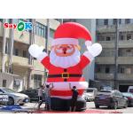 Large Inflatable Santa Claus blow up Xmas Decoration For Outdoor Activity for sale