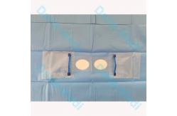 China Sterilized Reinforced Fenestration Surgical Eye Drape With Pouch supplier