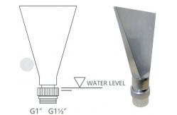China Multi Direction Fan Style 80Kpa Adjustable Dancing Fountain Nozzles supplier