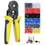 Portable Alloy Ferrule Crimper Set , Industrial Ferrule Kit With Crimper for sale