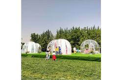 China Custom Clear Plastic Bubble Tent Aluminium Picnic Bubble Tent supplier
