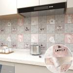 Self Adhesive White Brick Peel and Stick Mosaic Kitchen Backsplash Sticker Roll Size 0.60 M width *100M length for sale