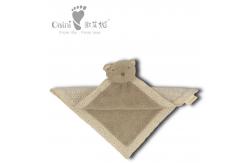 China OEM ODM Soothing Animal Towel Soothing Comfort Bear 27 X 27cm supplier