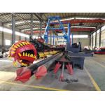 Spud Carriage With Anchoring Booms 10 Inch Sand Dredging Vessel Designed For Dredging for sale