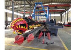 China 900 cubic meters solid capacity 20 inch cutter suction dredger for sale supplier