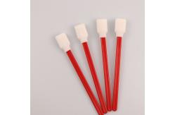 China Cleanroom Lint Free Foam Tip Cleaning Swabs For Printer Toner supplier