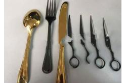 China PVD Multi-Arc Coating Machine/ Kitchenware  Gold and Black PVD Plating System supplier