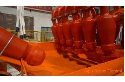 China 74 Microns 360m3/H Linear Motion 380V Drilling Mud Cleaner supplier