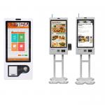 Wall Mounted Touch Screen Self Service Ordering Kiosk for Retail and Restaurant Need for sale