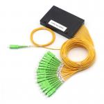 Box Type Fiber Optic PLC Splitter 1.5 Meter With SC APC Connector for sale