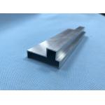 Lightweight Aluminum Glazing Bar , Anodized Aluminium Profile For Glass Partition