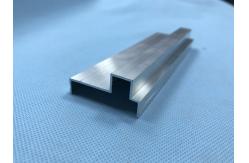 China Lightweight Aluminum Glazing Bar , Anodized Aluminium Profile For Glass Partition supplier