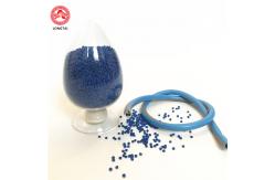 China RoHS Compliant 80C 90C Soft PVC Granules for Network Cable Sheath supplier