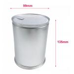CMYK Printing Infant Milk Powder Can With Easy Open Lid Round Pumpkin Container for sale