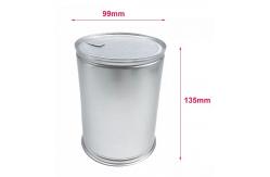 China CMYK Printing Infant Milk Powder Can With Easy Open Lid Round Pumpkin Container supplier