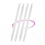 Soft Tip White Writing Stylus For IPad 1 - 2  Hours Charging Time for sale