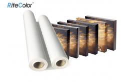 China Ultra Premium Polyester Water Resistant Inkjet Canvas Instant Dry Soft Matte Surface supplier