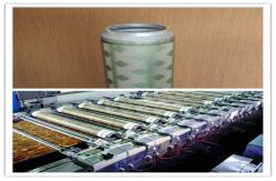 China High Open Area 155M Rotary Nickel Screen For Printing And Dyeing Machine supplier