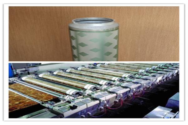 High Open Area 155M Rotary Nickel Screen For Printing And Dyeing Machine