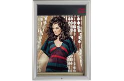China Wall Hanging Squared ABS 32mm Lockable Poster Case supplier